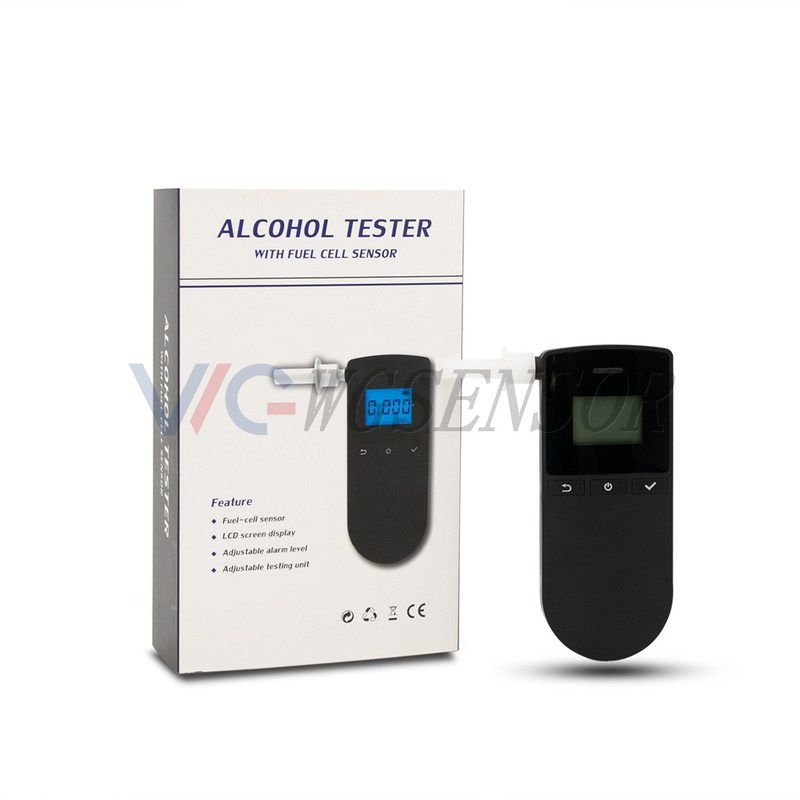 Poland OEM/ODM Handheld LCD Display Digital Fuel Cell Breathalyzer (WG8030)