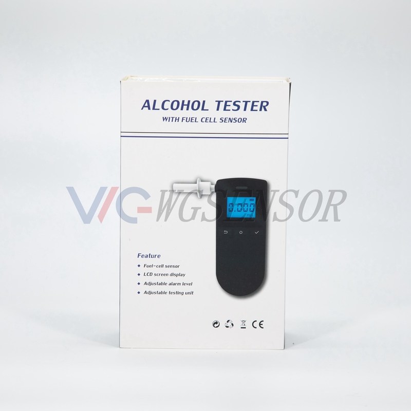 Poland OEM/ODM Handheld LCD Display Digital Fuel Cell Breathalyzer (WG8030)